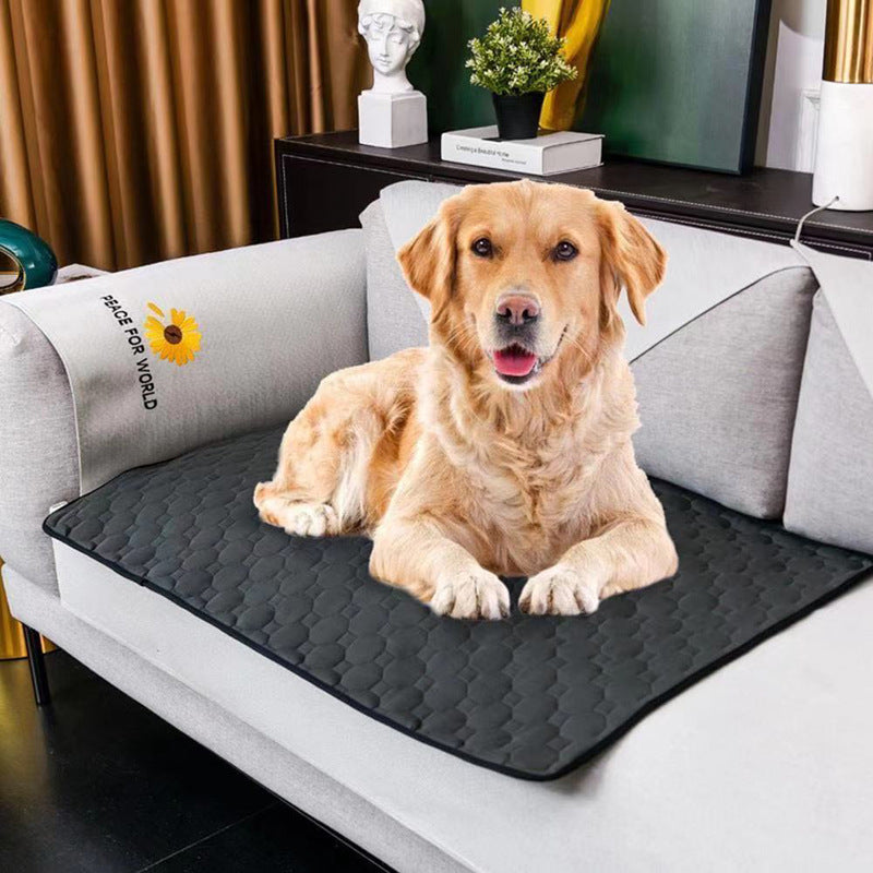 Ruxfy waterproof Dog Mats Water-absorbing Dog Diaper Changing Mat Training Reusable Pet Changing Mat AntiSlip Mat Carpet Absorbent Mat