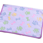 Ruxfy Warm Coral Fleece Blanket for Cats and Dogs