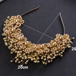 Korean Bridal Hair Accessories, Pearl Headbands, Hair Bands,  Head Flowers, Wedding Accessories, Flowers, Wedding Accessories