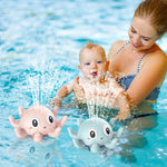 Ruxfy Children's Automatic Water Spray Bath Toys Bath Fun Toys With Flashing Water Spray Toy Baby Swimming Shower With Toys New