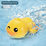 Ruxfy Baby Bath Toys – Small Yellow Duck & Little Turtle,