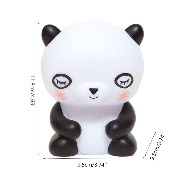 “Ruxfy Cute Black and White Panda Night Light”.