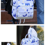 Multi-compartment Mummy Bag Large Capacity Portable Backpack Baby Diaper Bag