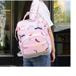 Multi-compartment Mummy Bag Large Capacity Portable Backpack Baby Diaper Bag