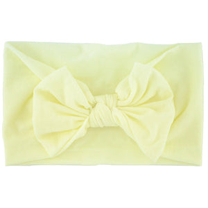 Super Stretchy Soft Knot Headbands With Hair Bows Head Wrap Hair Accessories For Newborn Baby Girls Infant Toddlers Kids