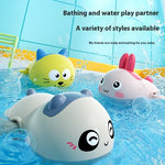 Ruxfy Baby Bath Clockwork Little Duck Floating Water Toy