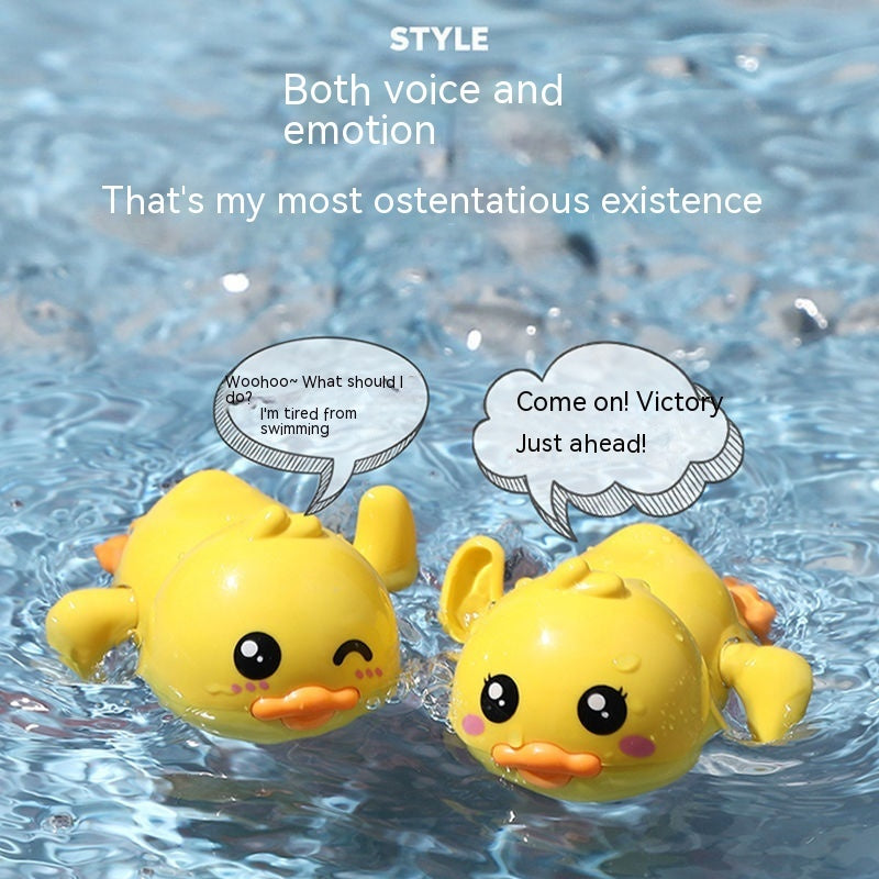 Ruxfy Baby Bath Toys – Small Yellow Duck & Little Turtle,