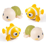 Ruxfy Baby Bath Toys – Small Yellow Duck & Little Turtle,