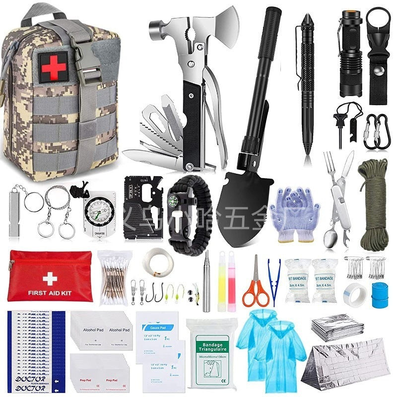 Ruxfy “Field Survival Emergency Supplies First Aid Kits Suit”