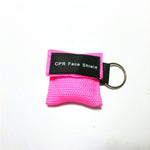 CPR First-aid Mask Keychain Breathing Mask