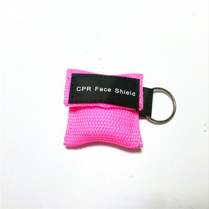 CPR First-aid Mask Keychain Breathing Mask