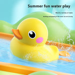 Ruxfy Baby Bath Clockwork Little Duck Floating Water Toy