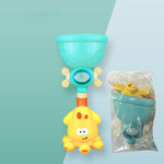 Ruxfy “Baby Bath Toys Water Game — Octopus / Crab Model Faucet Shower Water Spray Toy”.