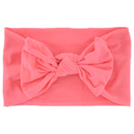 Super Stretchy Soft Knot Headbands With Hair Bows Head Wrap Hair Accessories For Newborn Baby Girls Infant Toddlers Kids