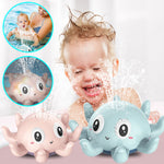 Ruxfy Children's Automatic Water Spray Bath Toys Bath Fun Toys With Flashing Water Spray Toy Baby Swimming Shower With Toys New