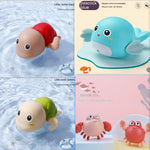 Ruxfy Baby Bath Toys – Small Yellow Duck & Little Turtle,