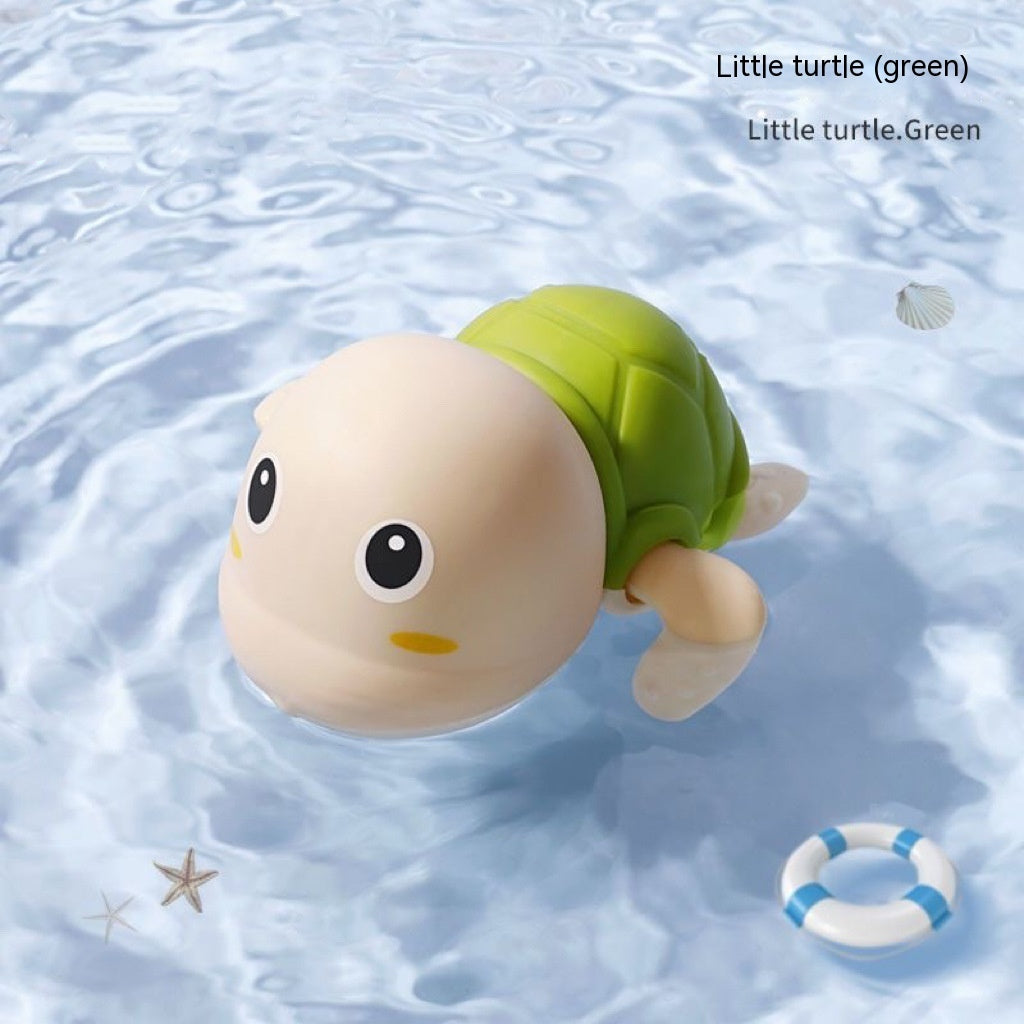 Ruxfy Baby Bath Toys – Small Yellow Duck & Little Turtle,