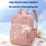 Ruxfy Portable Backpack Large Capacity Multifunctional Baby Bag,