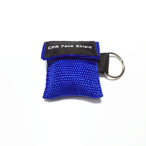 CPR First-aid Mask Keychain Breathing Mask
