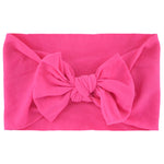 Super Stretchy Soft Knot Headbands With Hair Bows Head Wrap Hair Accessories For Newborn Baby Girls Infant Toddlers Kids