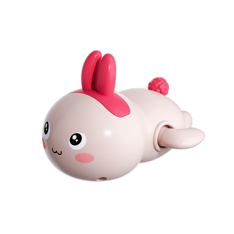 Ruxfy Baby Bath Clockwork Little Duck Floating Water Toy