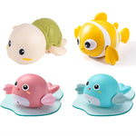 Ruxfy Baby Bath Toys – Small Yellow Duck & Little Turtle,