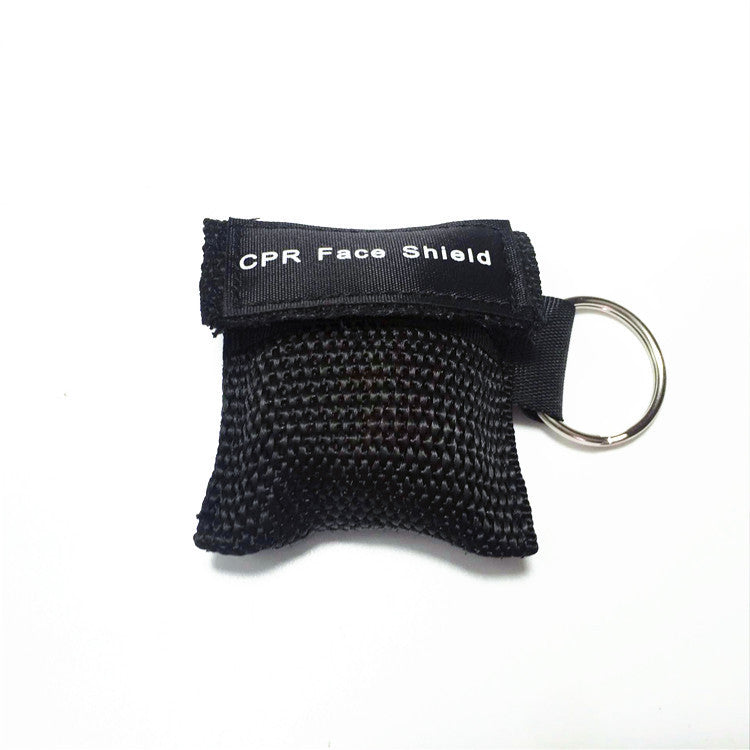 CPR First-aid Mask Keychain Breathing Mask