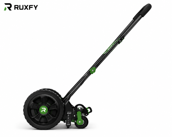 RUXFY EcoCut 18-Inch 5-Blade Manual Push Reel Lawn Mower