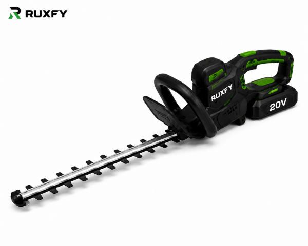 RUXFY VoltEdge 20V Cordless Dual-Action Hedge Trimmer with Battery