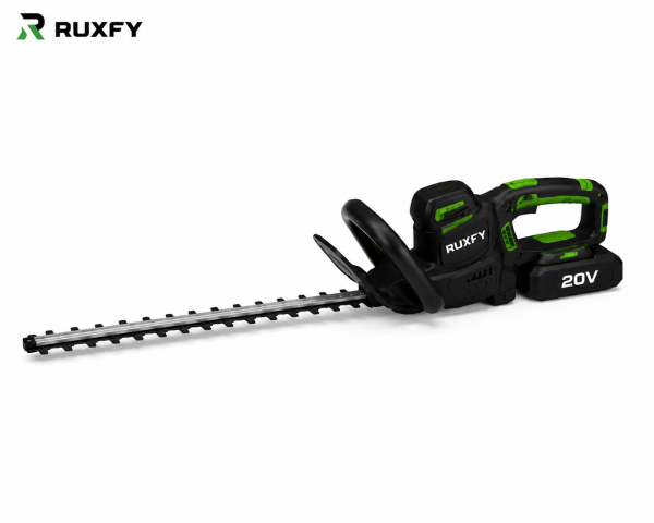 RUXFY VoltEdge 20V Cordless Dual-Action Hedge Trimmer with Battery