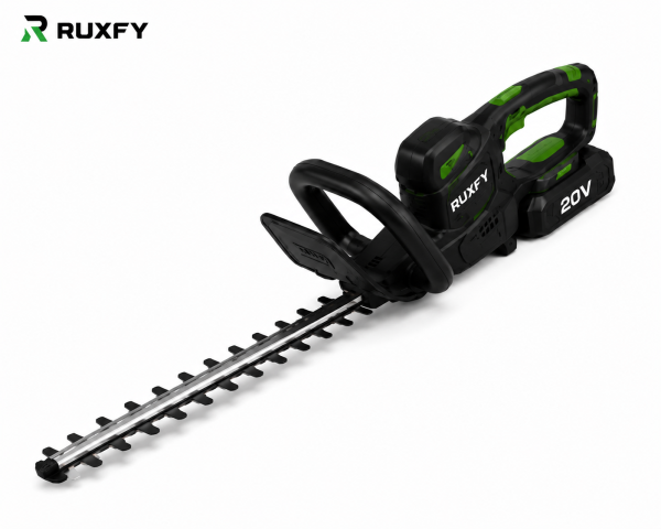 RUXFY VoltEdge 20V Cordless Dual-Action Hedge Trimmer with Battery