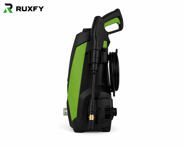 RUXFY CleanJet S1800 1800 PSI Compact Electric Pressure Washer with Spray Gun & Foam Bottle