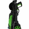 RUXFY PowerWash X2600 2600 PSI Electric Pressure Washer with Hose Reel & 5 Nozzle Tips