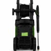 RUXFY PowerWash X2600 2600 PSI Electric Pressure Washer with Hose Reel & 5 Nozzle Tips
