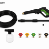 RUXFY PowerWash X2600 2600 PSI Electric Pressure Washer with Hose Reel & 5 Nozzle Tips