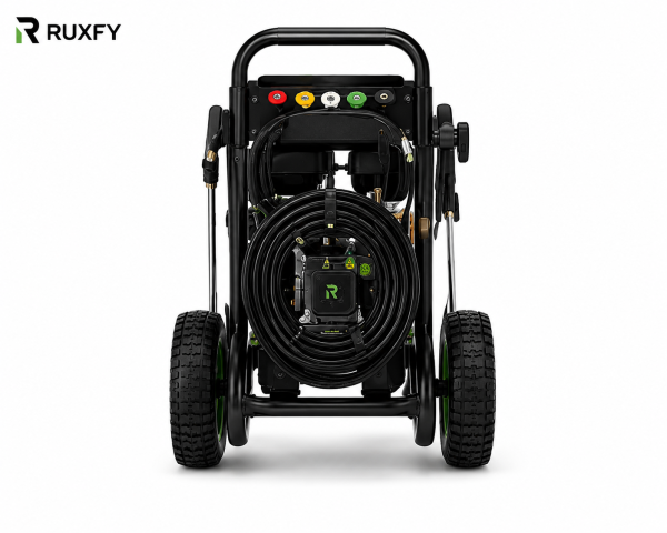 RUXFY ForceMax G4200 4200 PSI 208cc Gas-Powered Pressure Washer with 5 Quick-Connect Nozzles