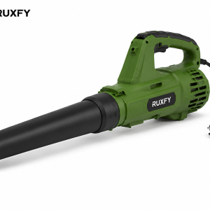 RUXFY TurboJet E1800 Corded Electric Leaf Blower with Detachable Concentrator Nozzle