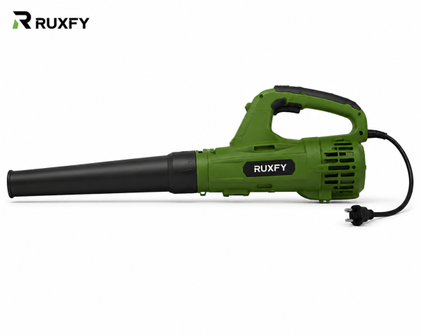 RUXFY TurboJet E1800 Corded Electric Leaf Blower with Detachable Concentrator Nozzle