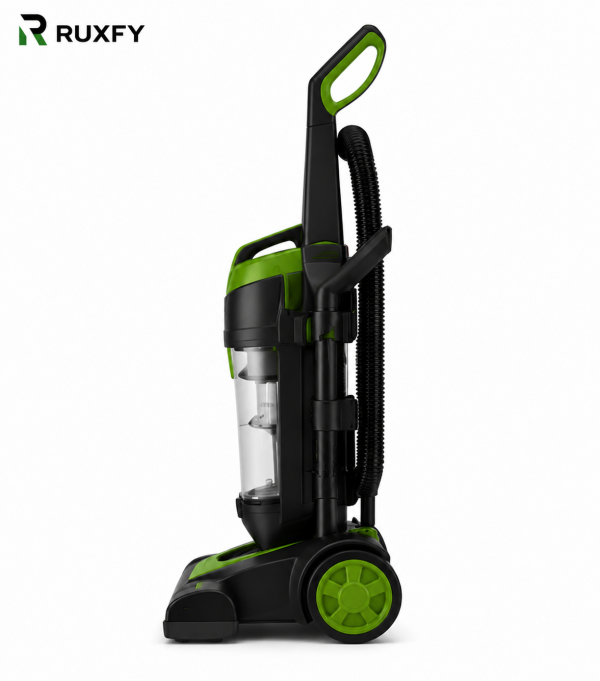 RUXFY PowerVac X1600 Upright Multi-Surface Vacuum Cleaner with Extendable Hose & Cleaning Tool Kit