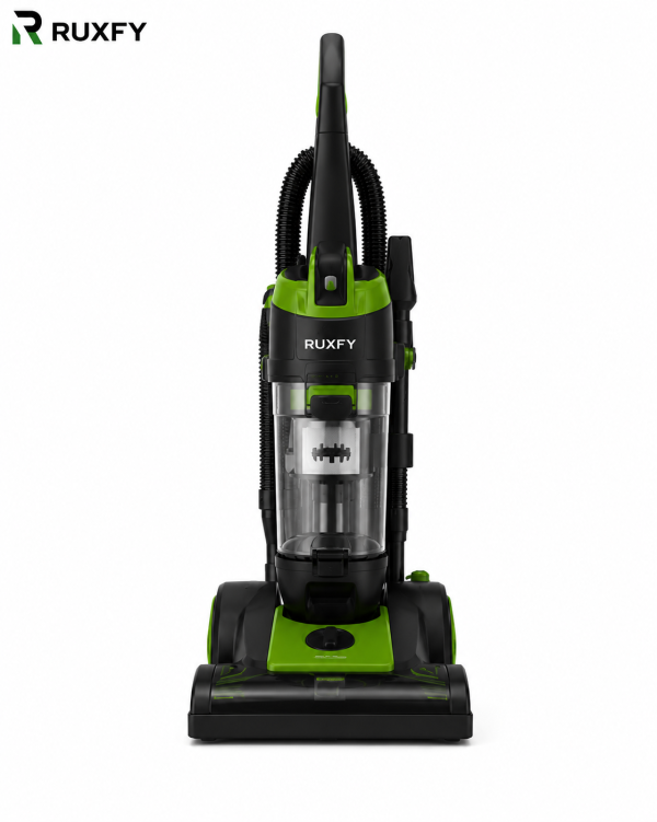 RUXFY PowerVac X1600 Upright Multi-Surface Vacuum Cleaner with Extendable Hose & Cleaning Tool Kit