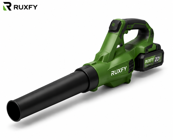 RUXFY AirForce B20 20V Cordless Leaf Blower with Rechargeable Lithium-Ion Battery